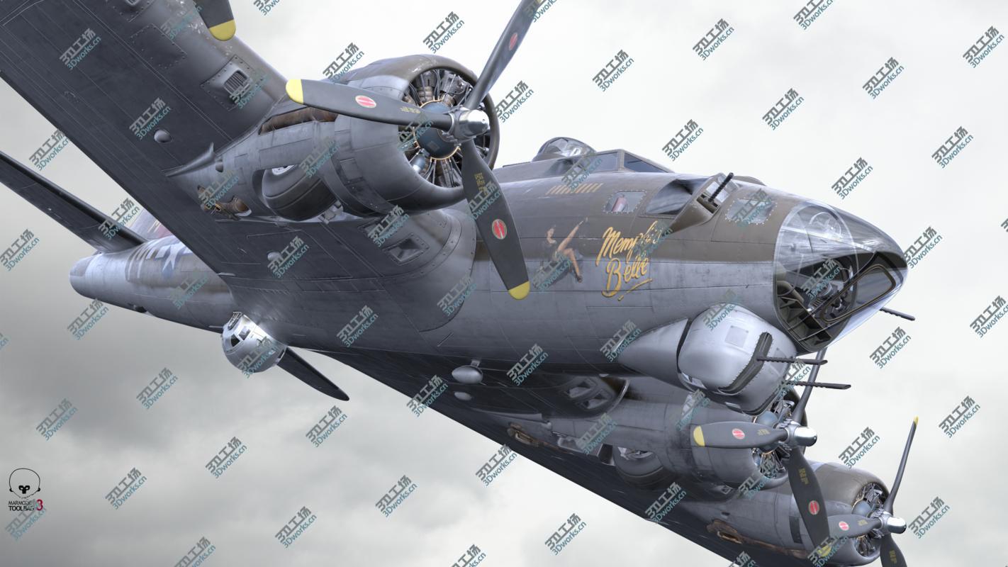 images/goods_img/20210319/3D B-17 Flying Fortress Bomber PBR materials/2.jpg